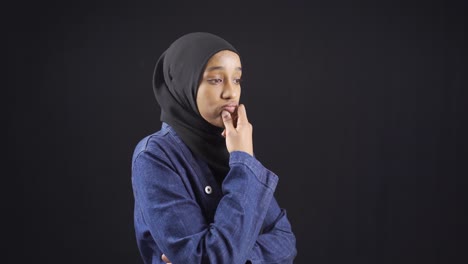 Stressed-and-worried-African-Muslim-young-woman-in-hijab.